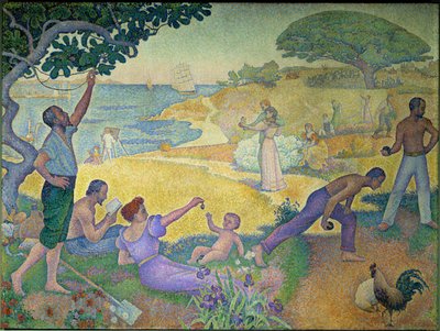 In the era of harmony (maleri på lærred) af Paul Signac