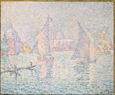 La brume verte, Venise af Paul Signac