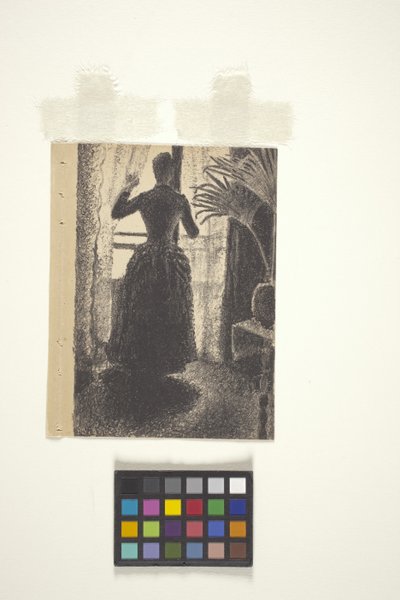 The Parisian Sunday, From Revue Independent (Luxury Edition) (litografi) af Paul Signac