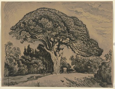 Le Pin Bertaud af Paul Signac
