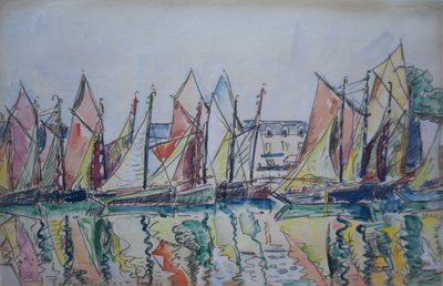 Pouliguen, 1929 af Paul Signac