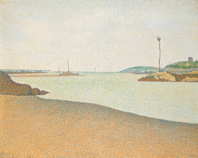 Beacons, Saint-Briac, 1890 af Paul Signac
