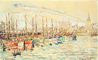 The Sands of Olonne, 1922 af Paul Signac