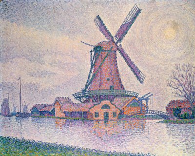 Edam Mølle, 1896 af Paul Signac