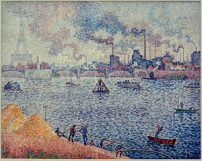 Grenelle Bridge af Paul Signac