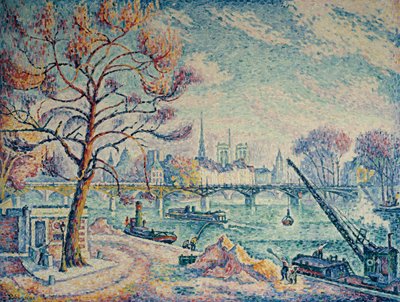 Pont des Arts af Paul Signac