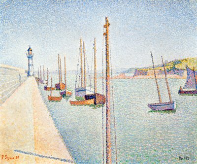 Portrieux, Bretagne, 1888 af Paul Signac