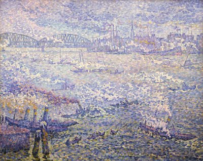 rotterdam. Dampene af Paul Signac