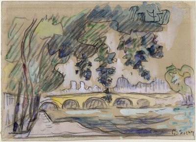 Broer over Seinen af Paul Signac