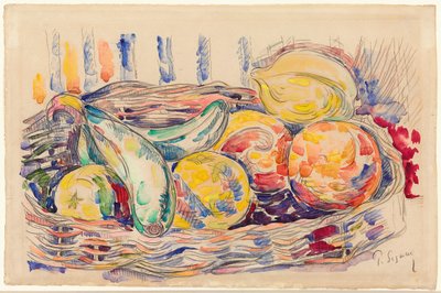 Stilleben, ca. 1918-1920 af Paul Signac
