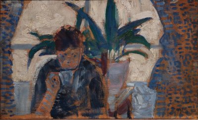 Studie til Spisestuen af Paul Signac