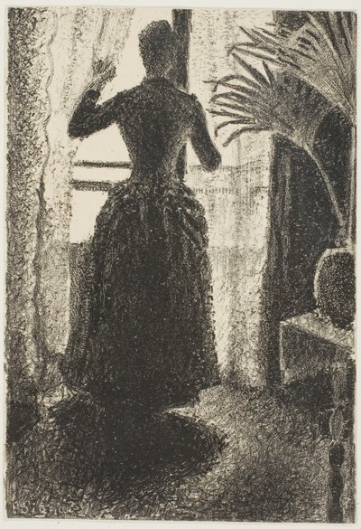 Søndag i Paris af Paul Signac