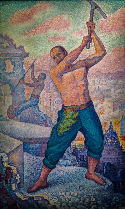 Nedriveren af Paul Signac
