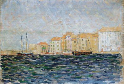 Havnen i St. Tropez af Paul Signac