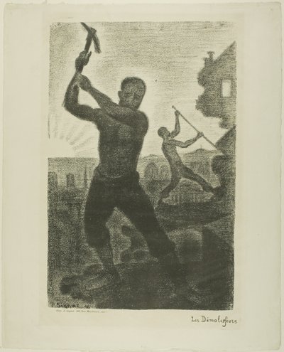 The Wreckers af Paul Signac