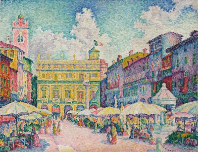 Verona marked af Paul Signac