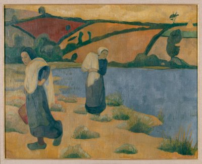 Les Laveuses ved Laïta, nær Le Pouldu af Paul Sérusier