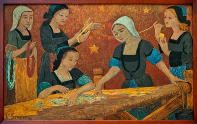 Paul Louis Serusier (1864-1927). "Tæppet" af Paul Sérusier