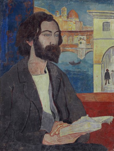 Portræt af Emile Bernard i Firenze, 1893 af Paul Sérusier