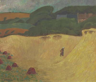 Stranden ved Les Grands Sables ved Le Pouldu, 1890 af Paul Sérusier