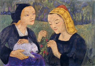 Gebyrerne; Les Fees, 1926 af Paul Sérusier