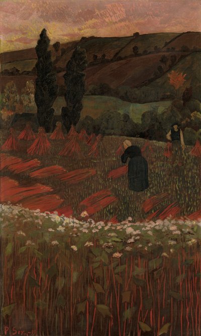 Høsten af boghvede af Paul Sérusier