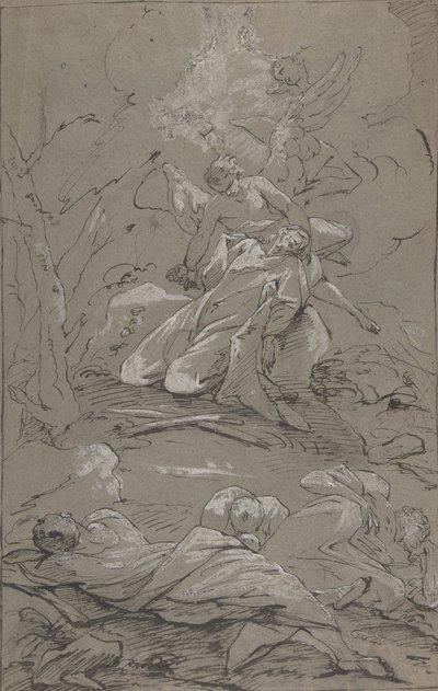 Kristus i Getsemane Have, 1712-62. af Paul Troger