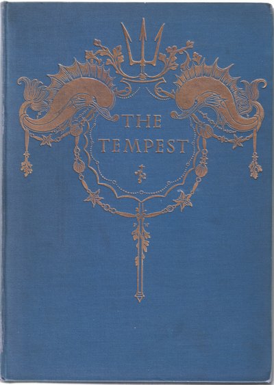 Forsidedesign, illustration fra The Tempest, 1908 af Paul Vincent Woodroffe