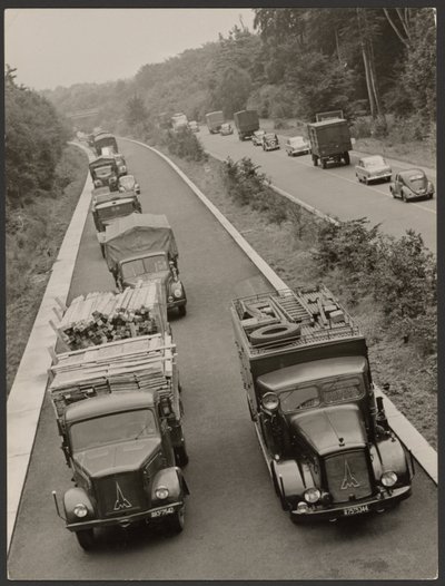 Motorvej i Ruhr-området af Paul Wolff