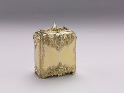 Tea Caddy, 1741-1742 af Paul de Lamerie
