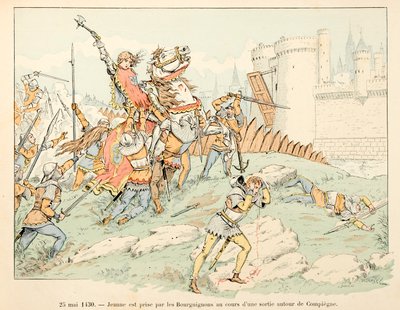 Illustration taget fra bogen "" Jeanne d