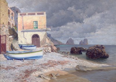 En Capri Villa af Paul von Spaun
