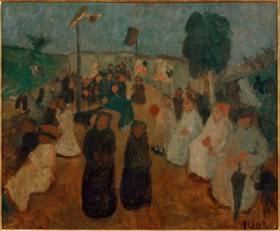 Aftenfestival i Worpswede af Paula Modersohn Becker