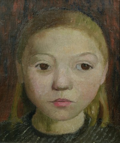 Hovedet af en pige af Paula Modersohn Becker