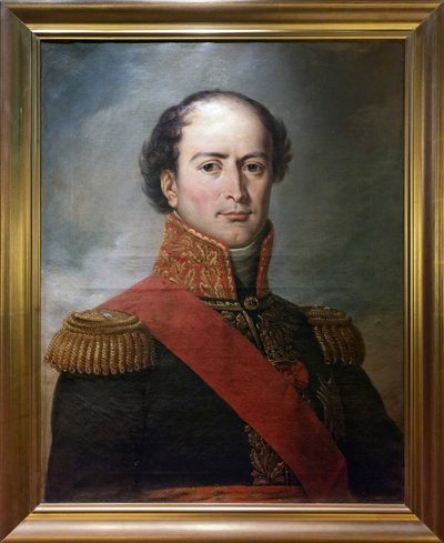 General Jean Baptiste Måske af Paulin Jean Baptiste Guerin
