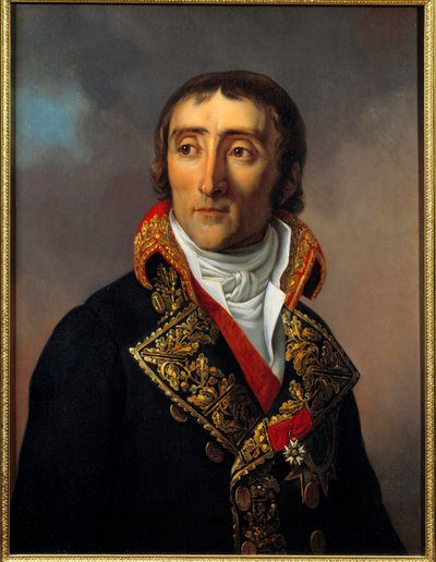 Portræt af admiral Eustache Bruix (1759-1805) maleri af Guerin Paulin (1783 - 1855) (h s/t 0,71 x 0,54) Versailles. Chateau Museum af Paulin Jean Baptiste Guerin