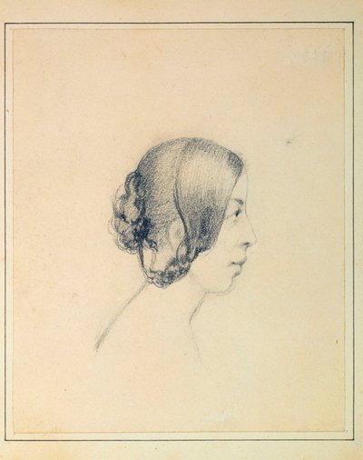 Selvportræt. af Pauline Viardot García