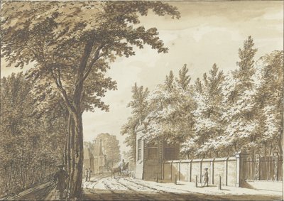 Hofstede Bosch-en-Hoven uden for Haarlem af Paulus Constantijn la Fargue (attributed to)