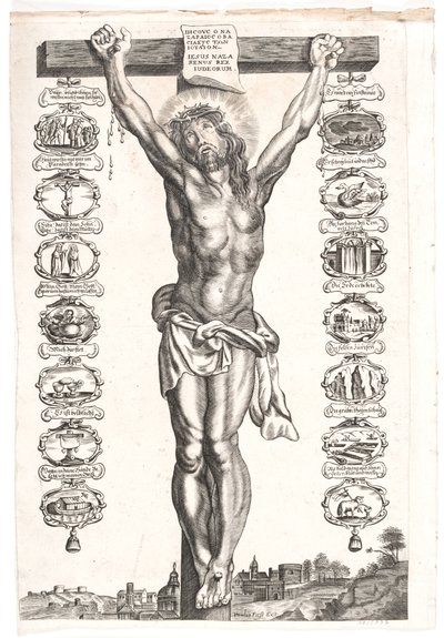 Kristus på korset af Paulus Pontius