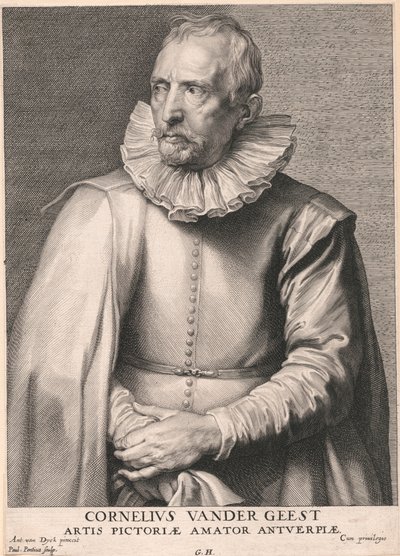 Cornelis van der Geest, Craft Pictoriae Lover Antuerpia af Paulus Pontius