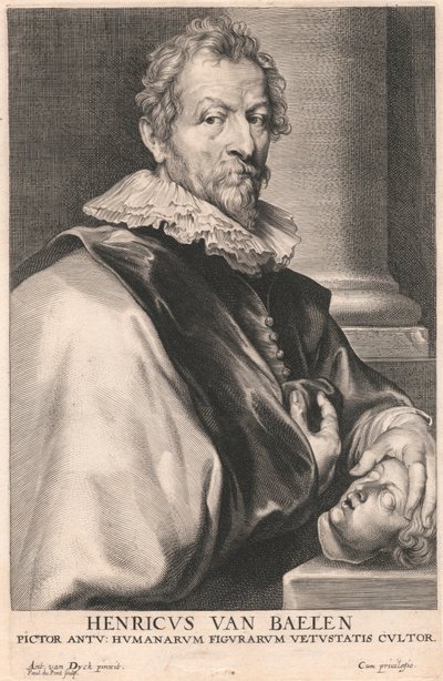 Henry van Baelen, Maler Antu; Dyrker af oldtidens menneskelige figurer af Paulus Pontius