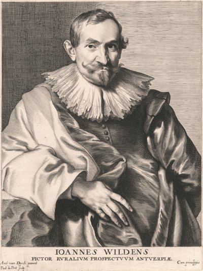 Joannes Wildens, Maler af Rural Prospects of Antwerpen af Paulus Pontius