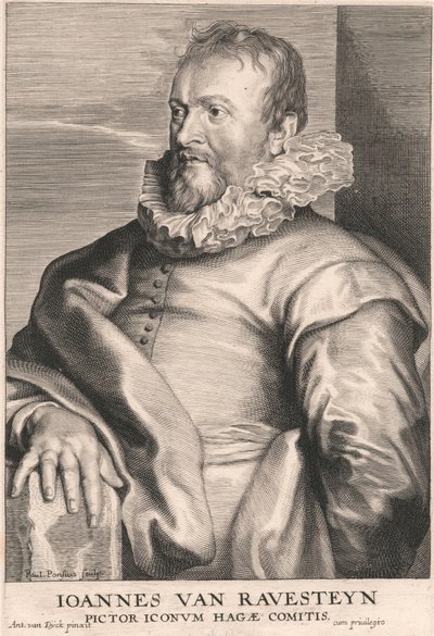 Joannes van Ravesteyn, ikonmaler af Haag-greven af Paulus Pontius