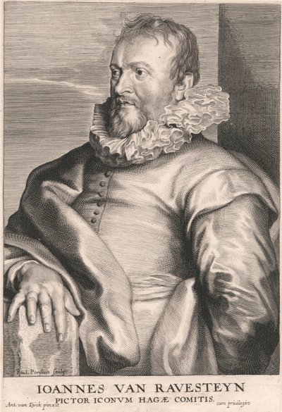 Joannes van Ravesteyn, ikonmaler af Haag-greven af Paulus Pontius