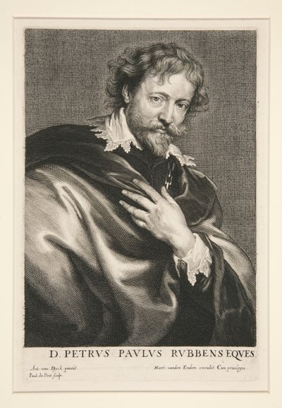 Peter Paul Rubens (1577-1640) af Paulus Pontius