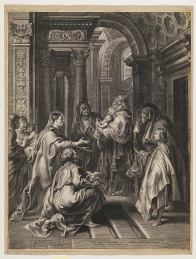 Præsentationen i templet af Paulus Pontius