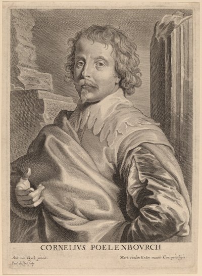 Cornelis van Poelenburgh af Paulus Pontius after Sir Anthony van Dyck