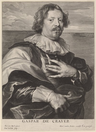 Caspar de Crayer af Paulus Pontius after Sir Anthony van Dyck