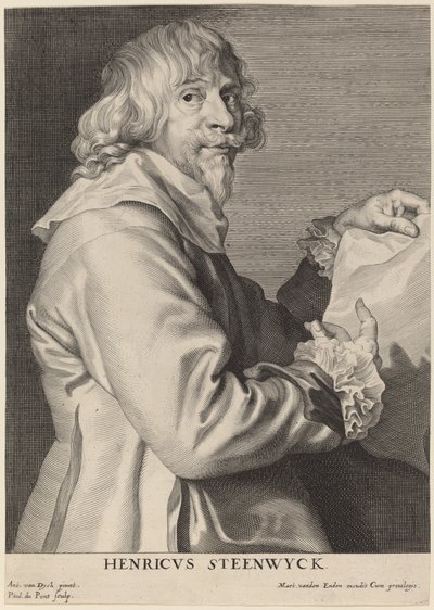 Henricus Steenwyck af Paulus Pontius after Sir Anthony van Dyck