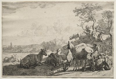 Hyrden, 1644. af Paulus Potter